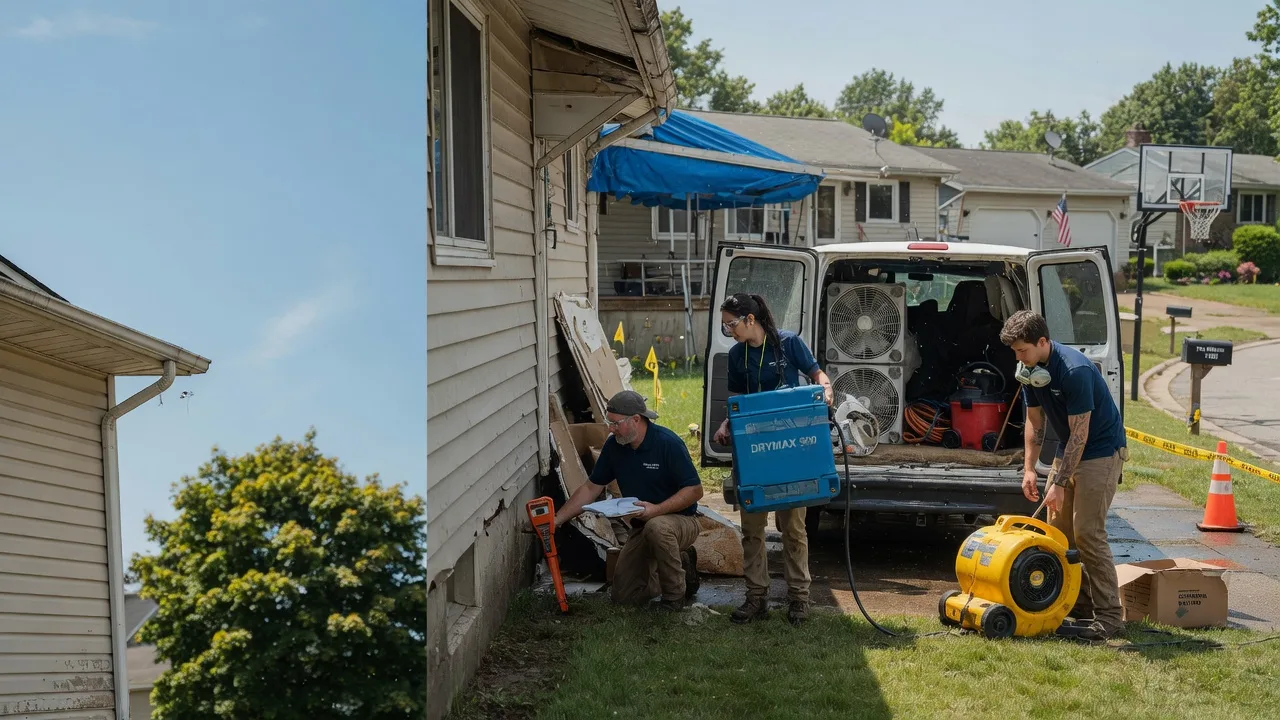 Ceiling Leak Cleanup in Maplewood, OH near me